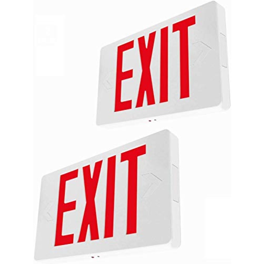 Emergency Exit Sign - Panneau de sortie LED ultra-mince, lumières