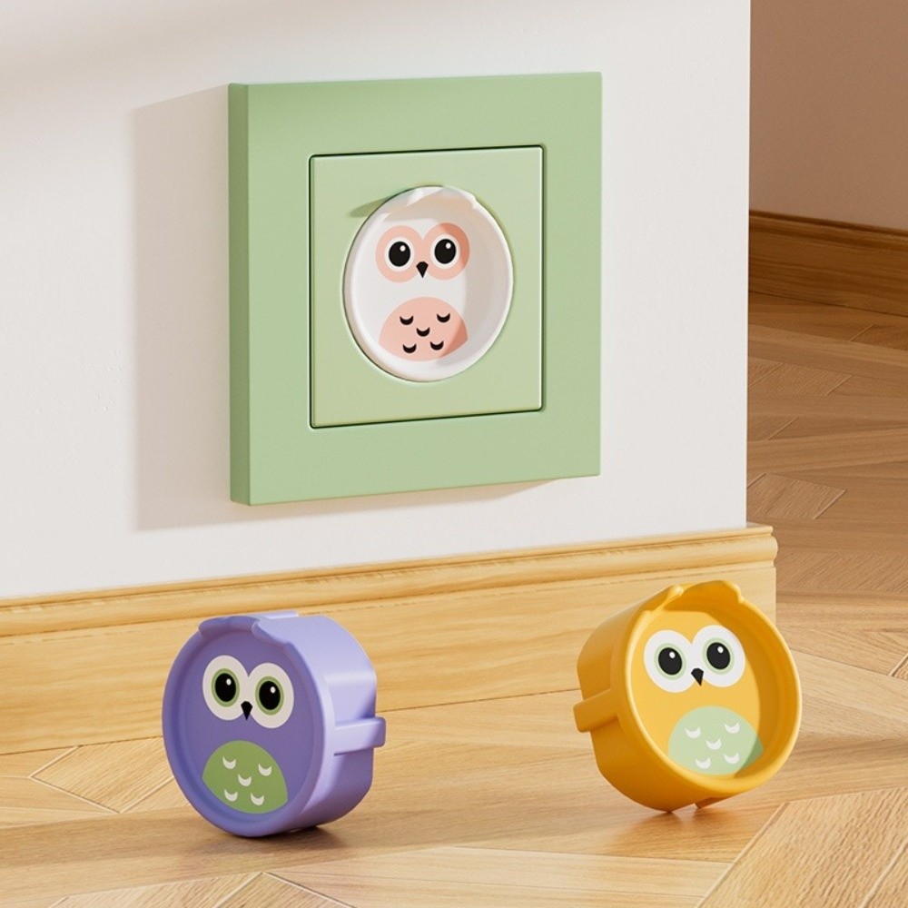 Outlet Cover Baby - Couvercles de prise en Silicone souple,