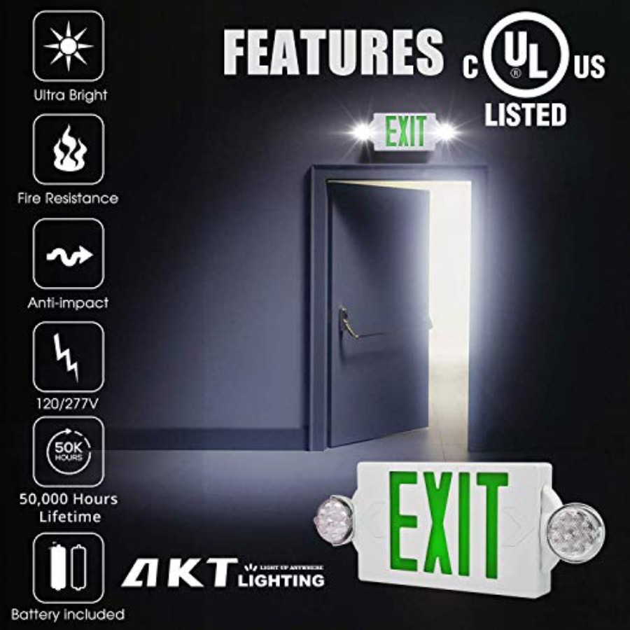 Lumière de secours, panneau lu - Emergency Exit Sign avis et prix