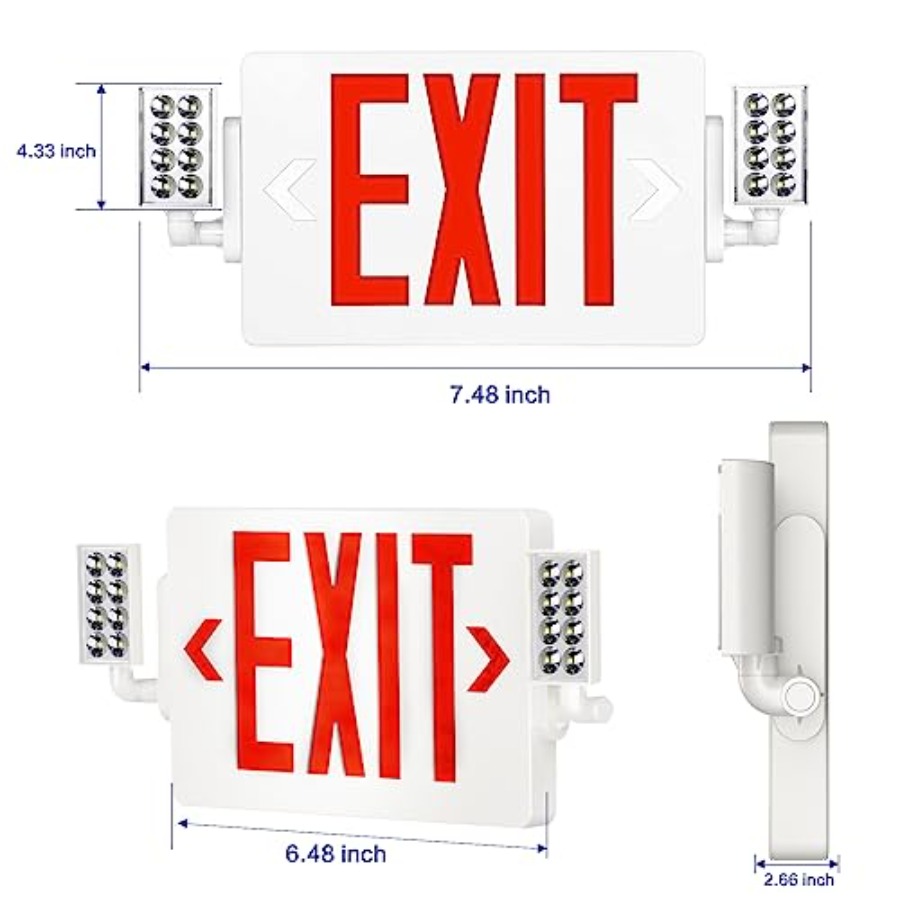 Spectsun 1 Pack Panneaux de So - Emergency Exit Sign avis et prix