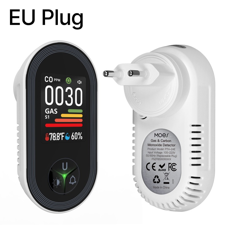 Détecteur de fuite de gaz CO,  - Co Detector Plug avis et prix